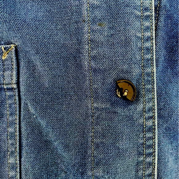 Vintage French chore coat XL - Picture 6 of 6